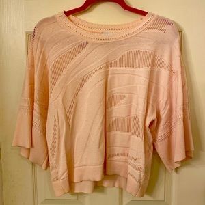 Cabi Pink Lightweight Sweater